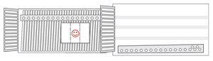 Folding machine tandem