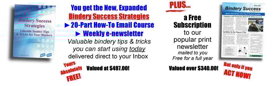Bindery Success Offer