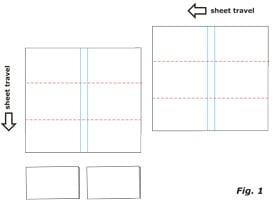 Crease Cover Stock 2 folds