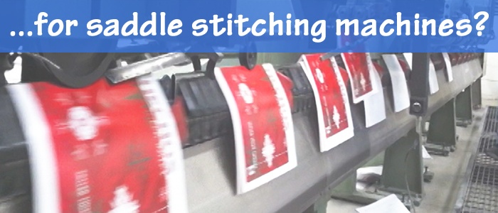 Bindery Tools for Saddle Stitching Machines