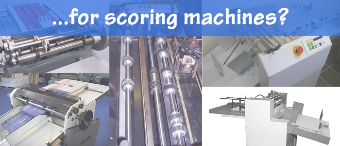 Bindery Equipment for Scoring Machines